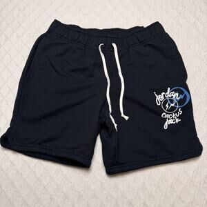 NIKE AIR JORDAN 1 TRAVIS SCOTT CACTUS JACK FRAGMENT DESIGN SHORTS DJ0617 010 L